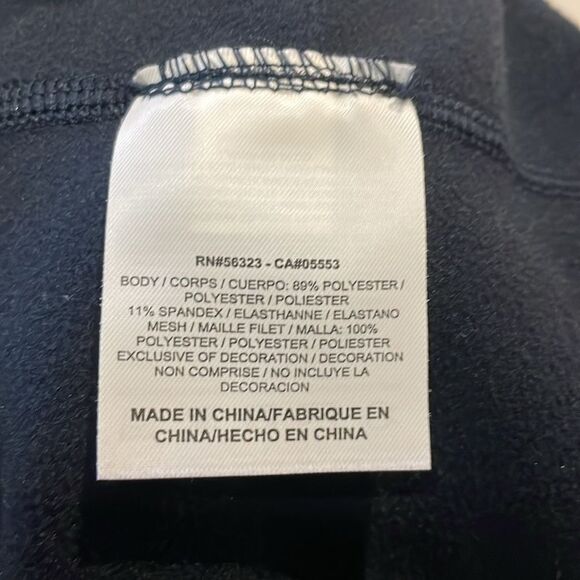 Nike- Dri-Fit Quarter Zip Breast Zip Pocket Lightweight Navy Blue Pullover- XL - Picture 8 of 9